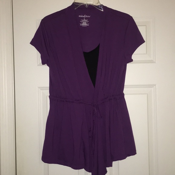 Mix &  Co Tops - 🧩Mix & Co Women’s Top Size L🧩